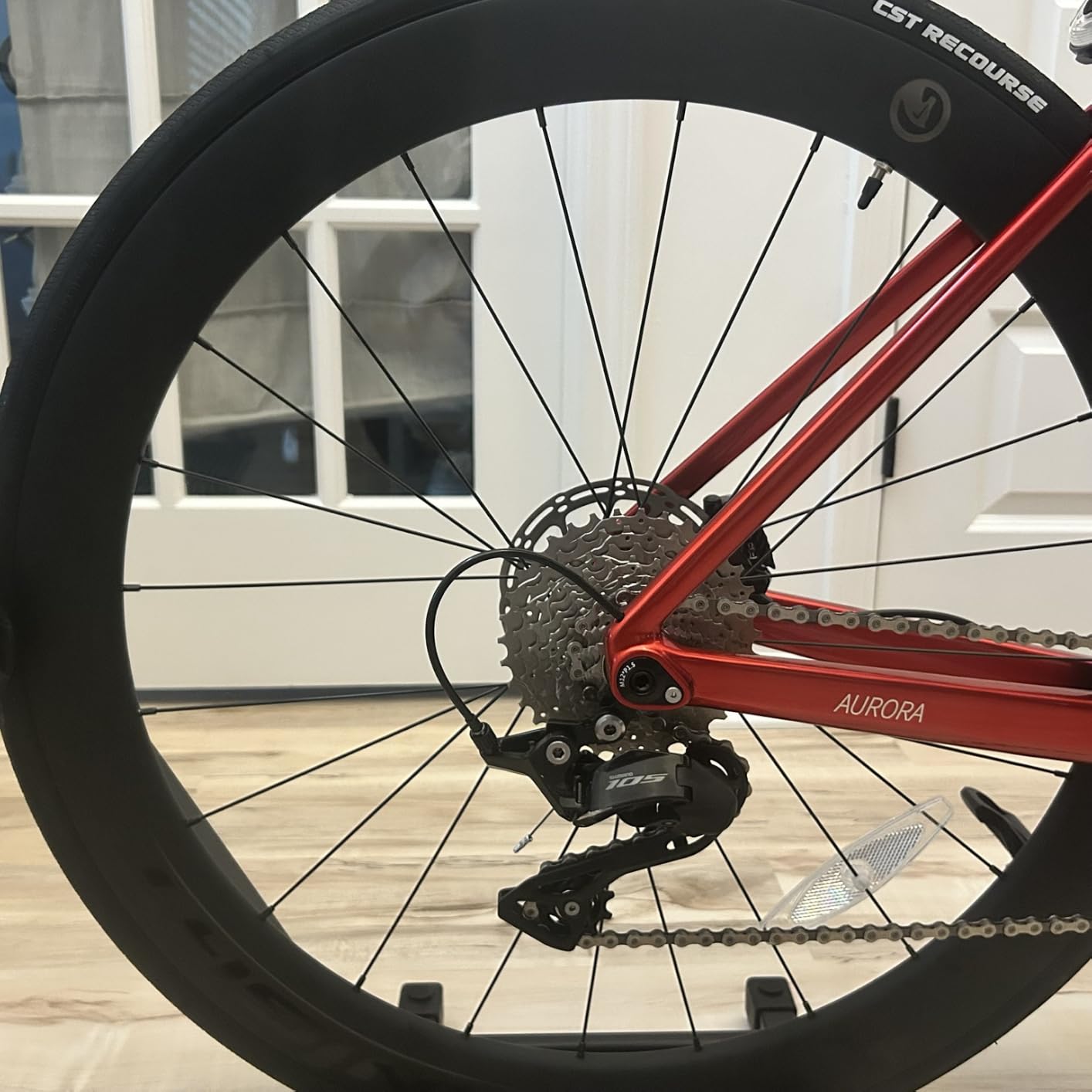 SAVADECK Full Carbon Racing Bike A7L Pro 2026 - Carbon Frame & Wheelset, with Shimano R7120 24-Speed, Hydraulic Disc Brakes, 90% Pre-Assembled customer photo 1