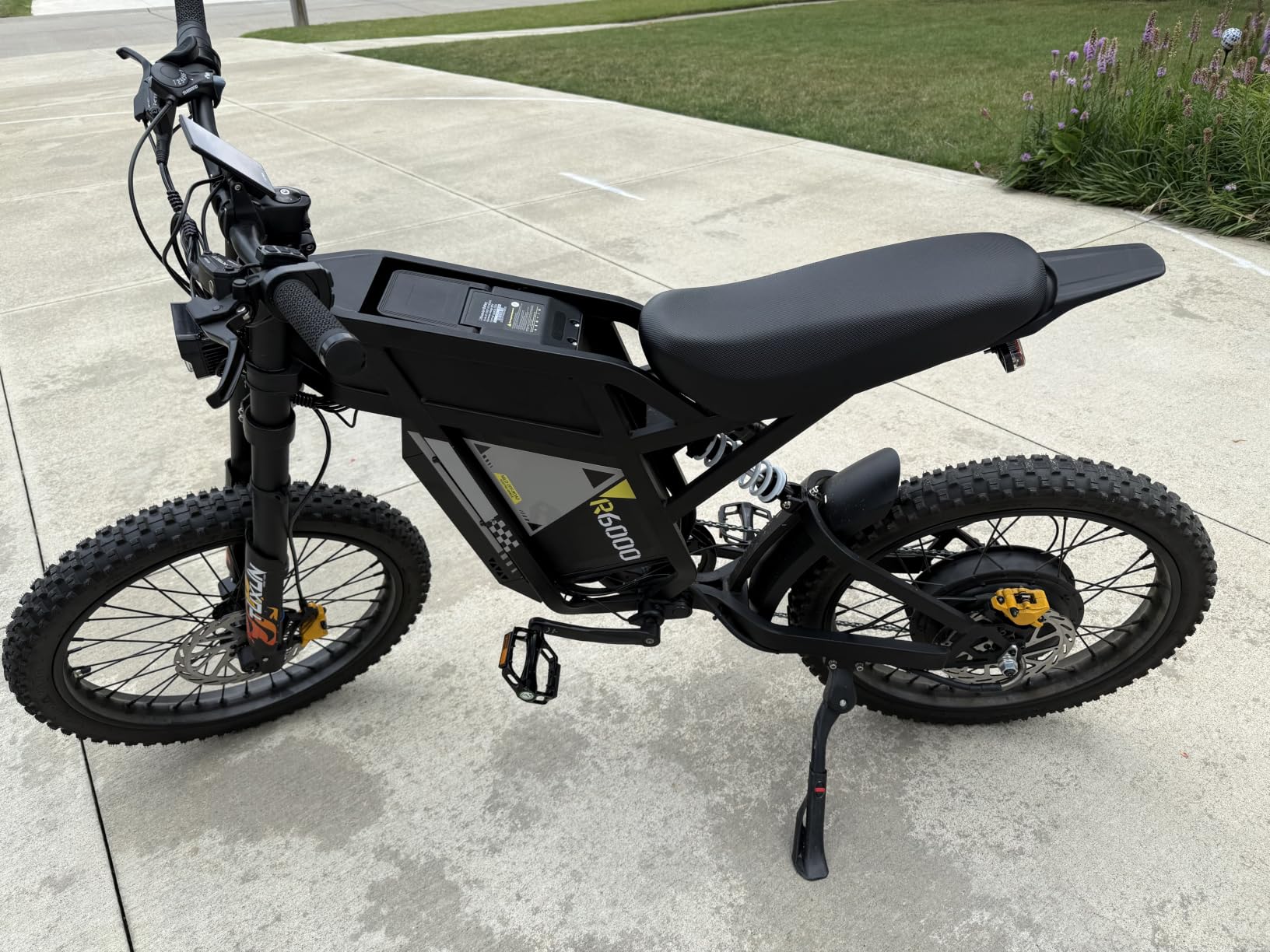 COSWHEEL Electric Dirt Bike for Adults, 7000/9000W Peak Motor Electric Motorcycle, 60/72V 30/40Ah Battery, Up to 55/60MPH Off Road Electric Bike, 17/19