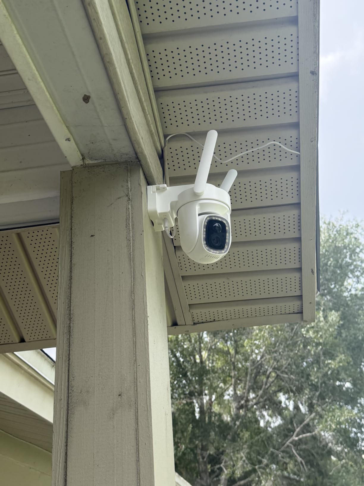 4K Solar Security Cameras Wireless Outdoor with Local Storage Base | No Subscription or Monthly Fees, 360 Pan & Tilt with Automatic Tracking, 5G & 2.4G Router Compatible, 4 Cam Kit for Home Security customer photo 1