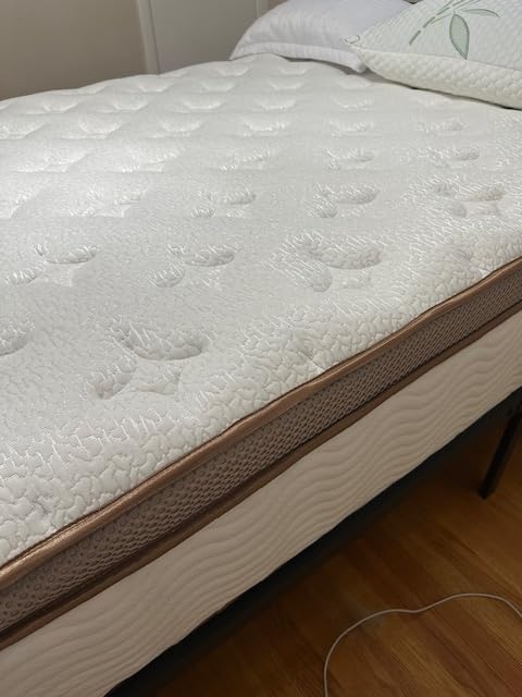 BedStory Hybrid Mattress Queen 13 Inch - Zero Motion Transfer with Precision Pocket Springs - Firm Orthopedic Lumbar Hip Support customer photo 2
