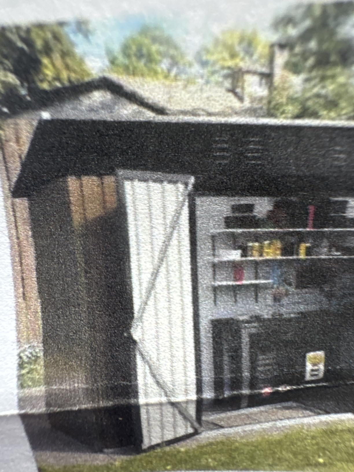 UDPATIO Outdoor Resin Storage Shed 6x4 FT, Plastic Shed for Garden, Grey | Weather UV Resistant, Heavy Floor, Lockable Design, Quick Assembly, Space-saving Vertical Build, Multi-Scene Backyard Use customer photo 1
