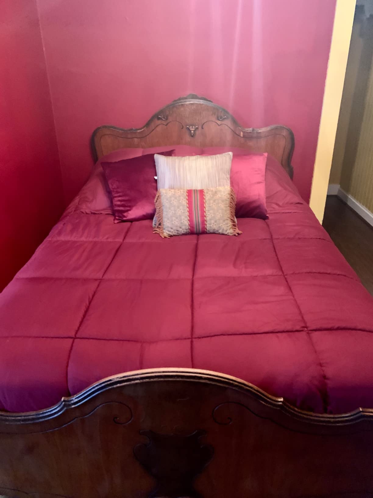 Queen Mattress 14 Inch, Firm Hybrid Mattress in a Box Deep Sleep | with Back and Lumbar Hip Support, Fiberglass Free, 365 Nights Trial, 10 Years Warranty customer photo 1