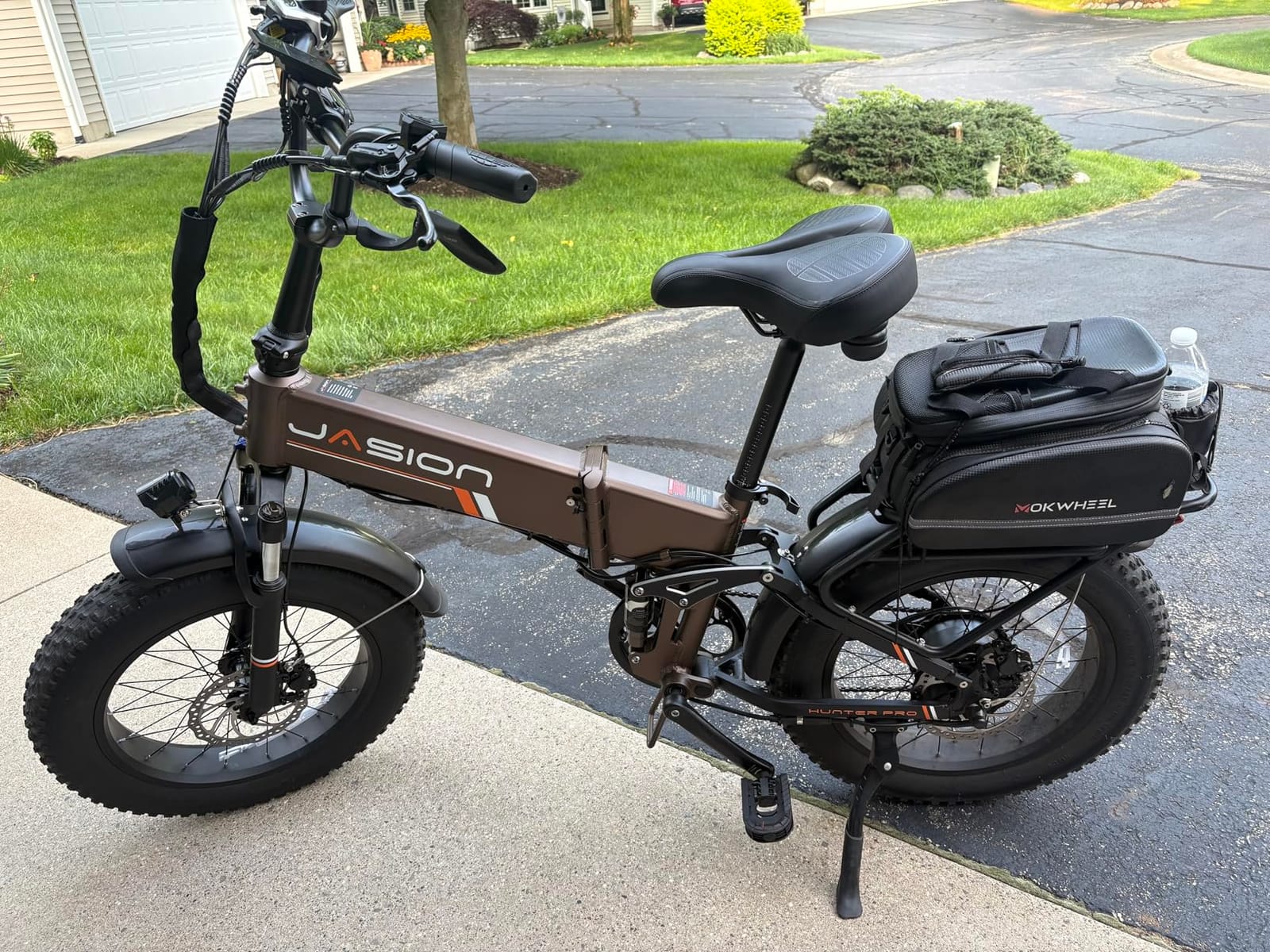 Jasion Thunder/PRO/ST Electric Bike, 2000W/1800W Peak Ebikes for Adults, 26'' Fat Tire Best Ebike for Men, 90/80 Miles with 1040Wh/864Wh Battery, 35/30+MPH Max Speed Bicycles, 500/400LB Capacity customer photo 2