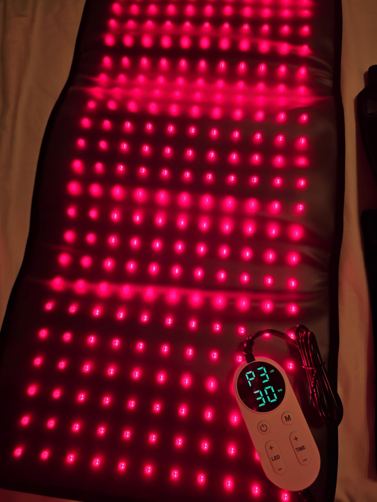 Full Body Red Light Therapy Mat with 1707 LEDs, 73