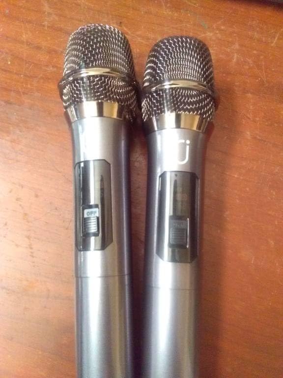 HWWR Karaoke Machine with 2 Mics for Adults & Kids, All-in-One Karaoke Set | With Vocal Processor for Natural, Authentic Sound, Automatic Bass & Treble Adjustment, Support TV/TWS Connectivity customer photo 1