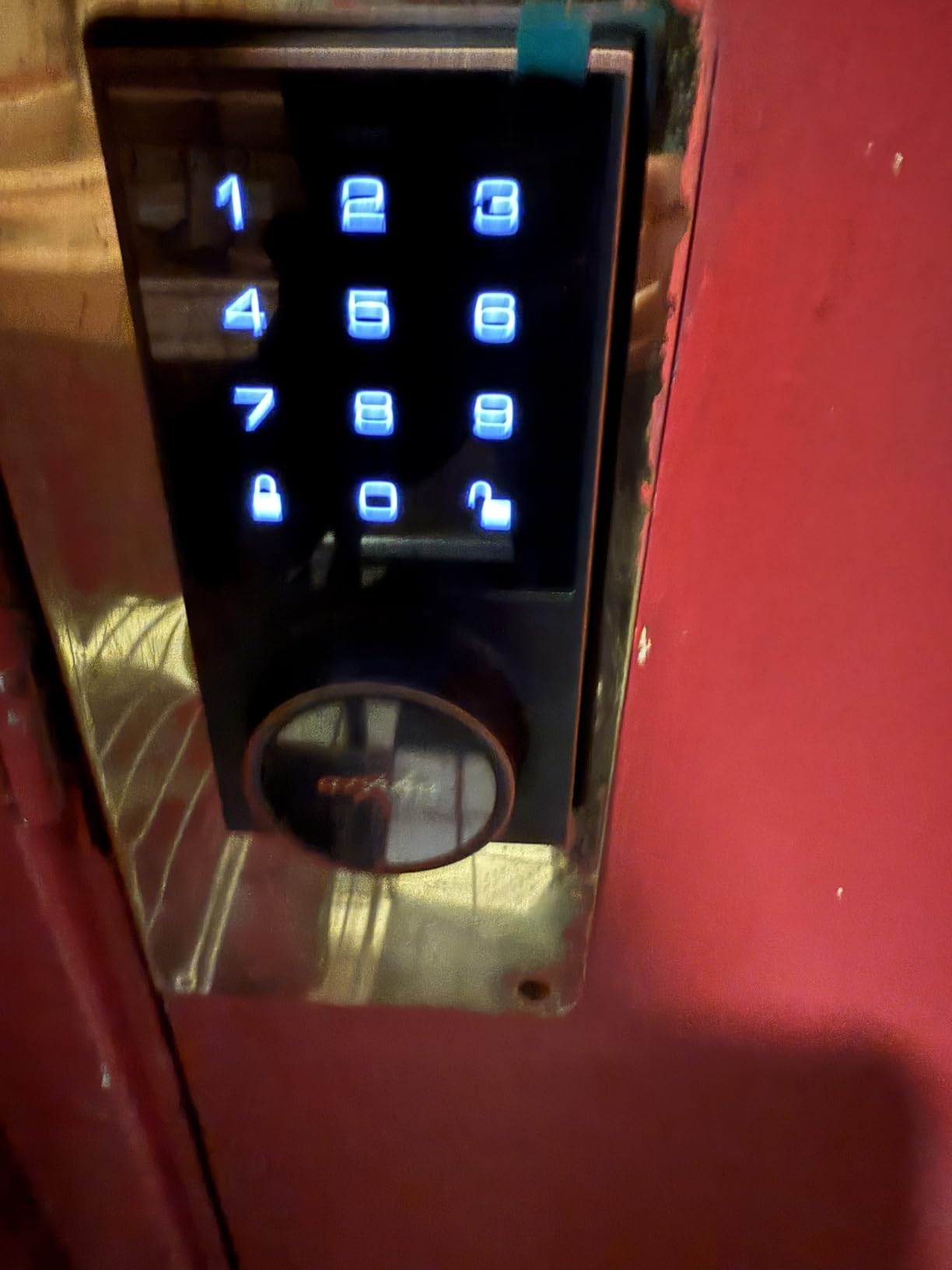 WiFi Video Smart Lock, 5-in-1 Keyless Entry for Front Door - App Remote Access, Two-Way Audio, IP65 Waterproof, Easy DIY Install, Fingerprint+Keypad+App Unlock customer photo 1