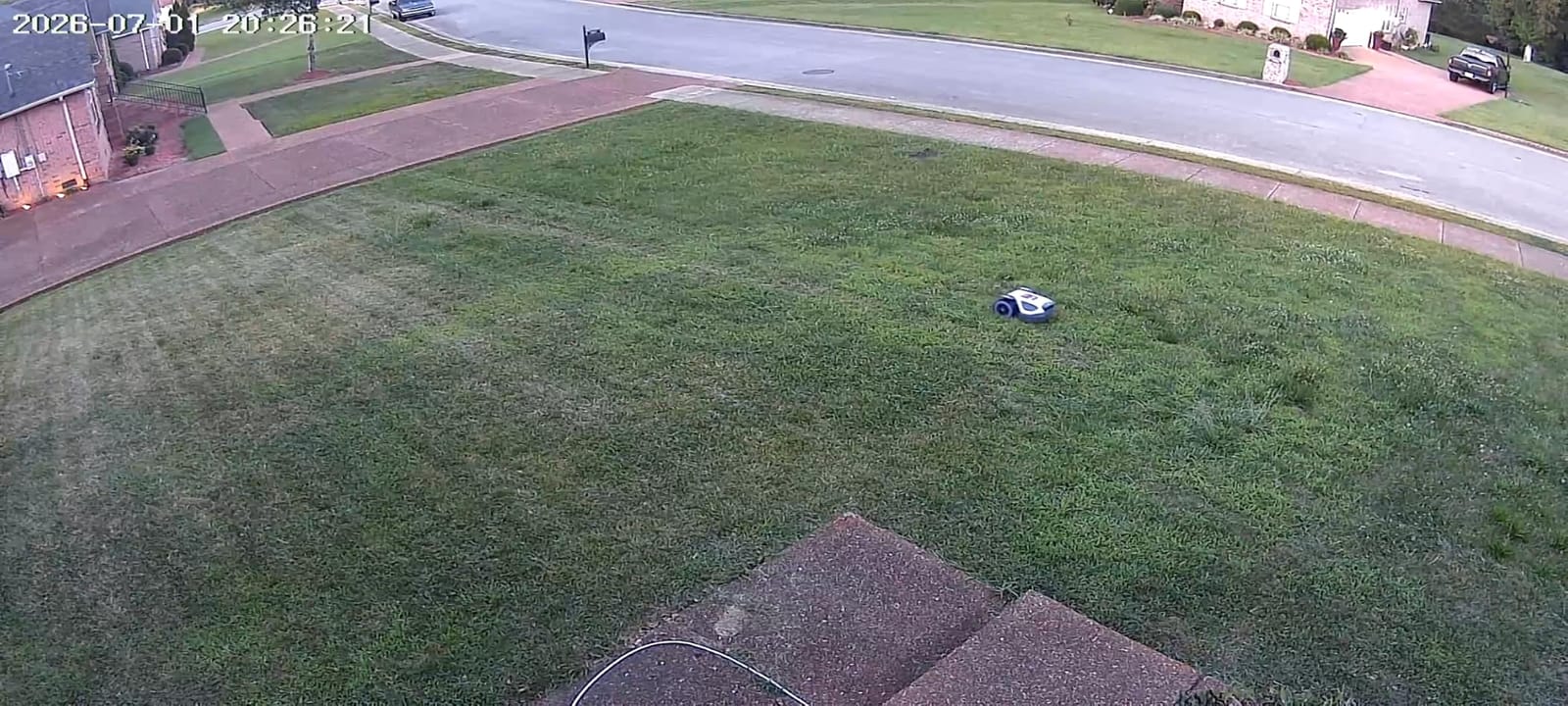 ANTHBOT M5 Lidar Robot Lawn Mower, 360°LiDAR+Vision Perimeter Wire Free 1/8 Acre, Vision Obstacle Avoidance Robotic Lawnmower with Automatic Mapping Zone Division, 45% Slope, App Control customer photo 1