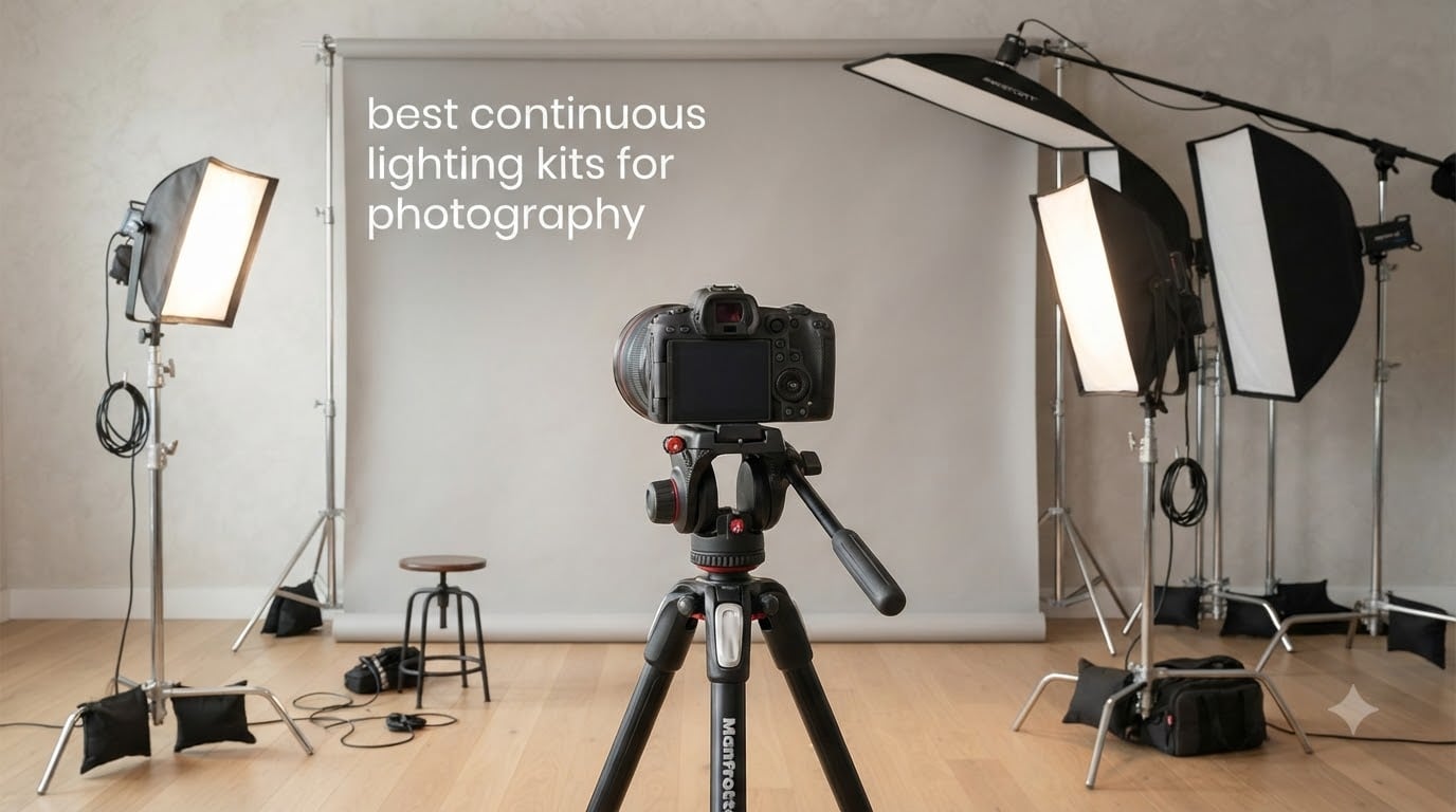 best continuous lighting kits for photography