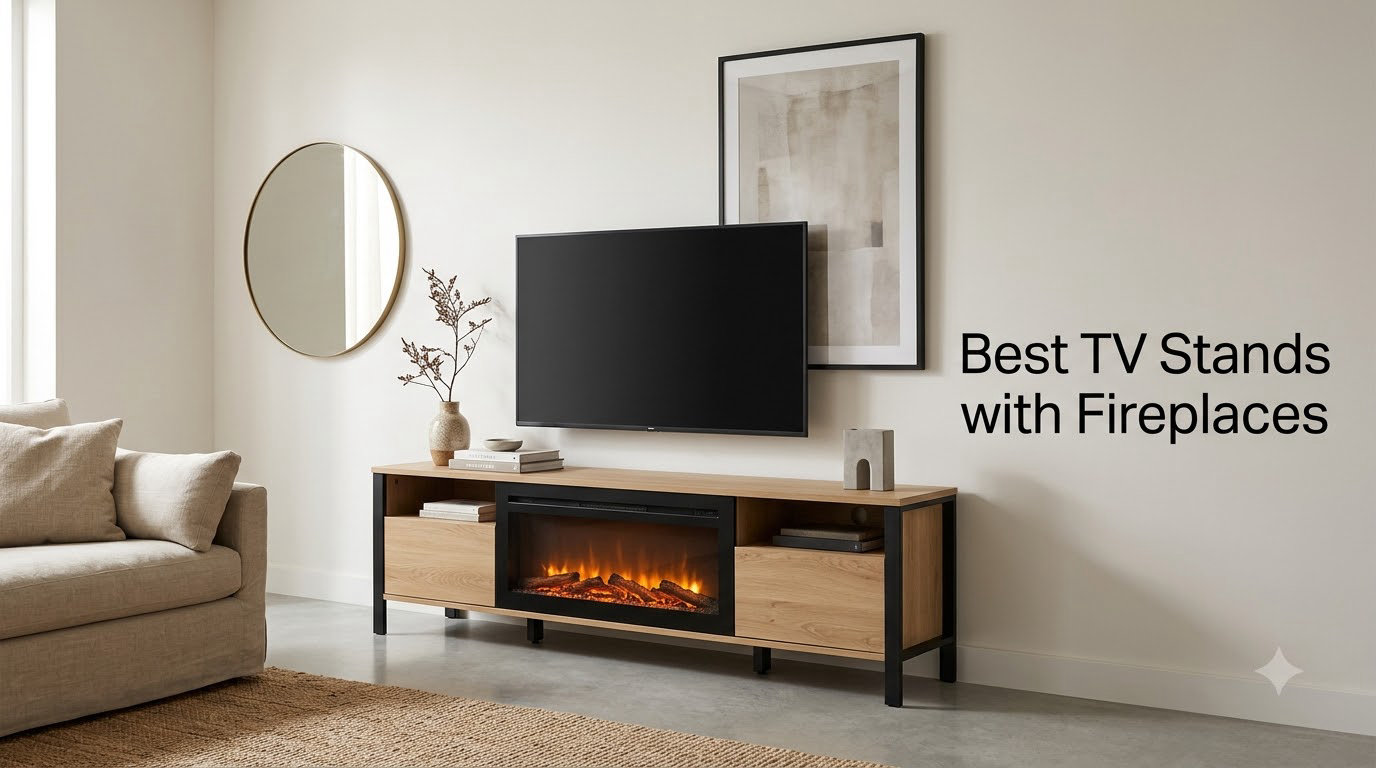 Best TV Stands with Fireplaces