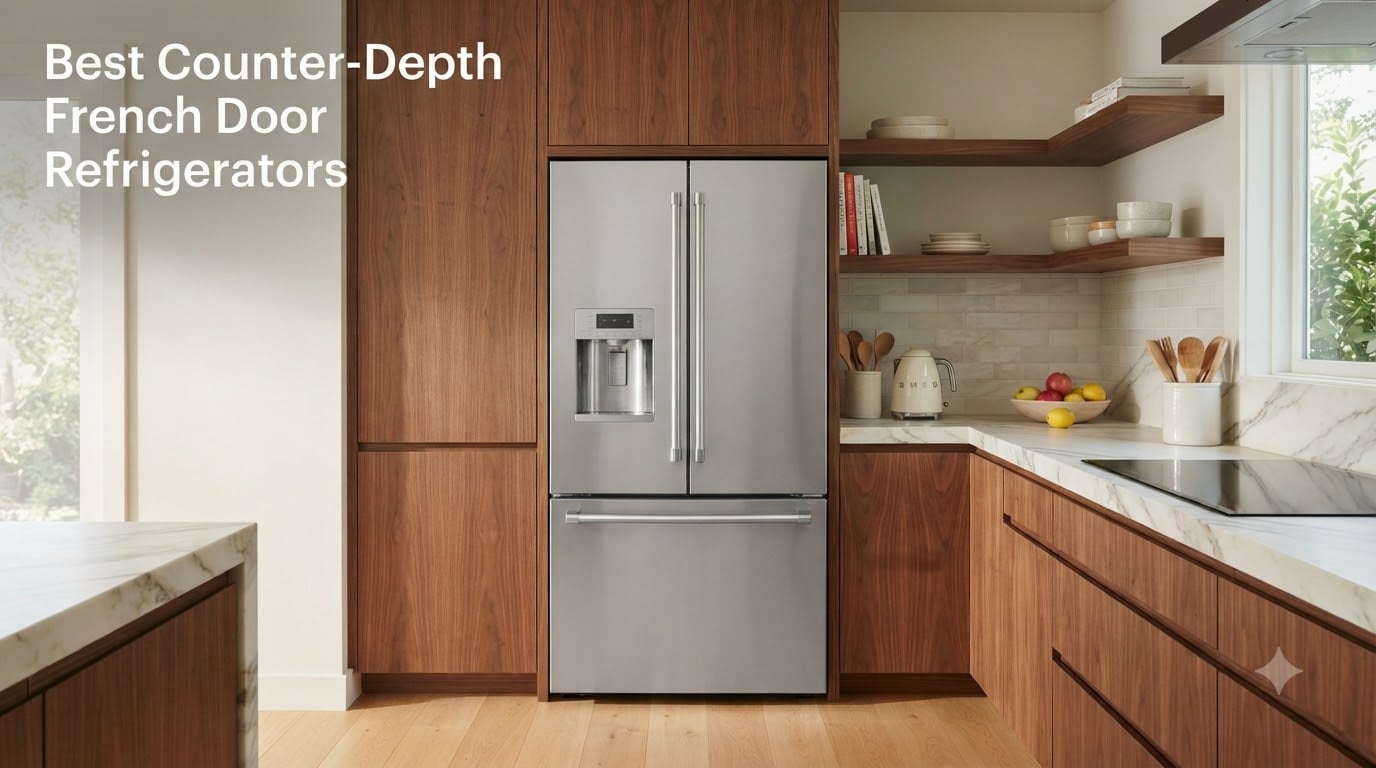Best Counter-Depth French Door Refrigerators