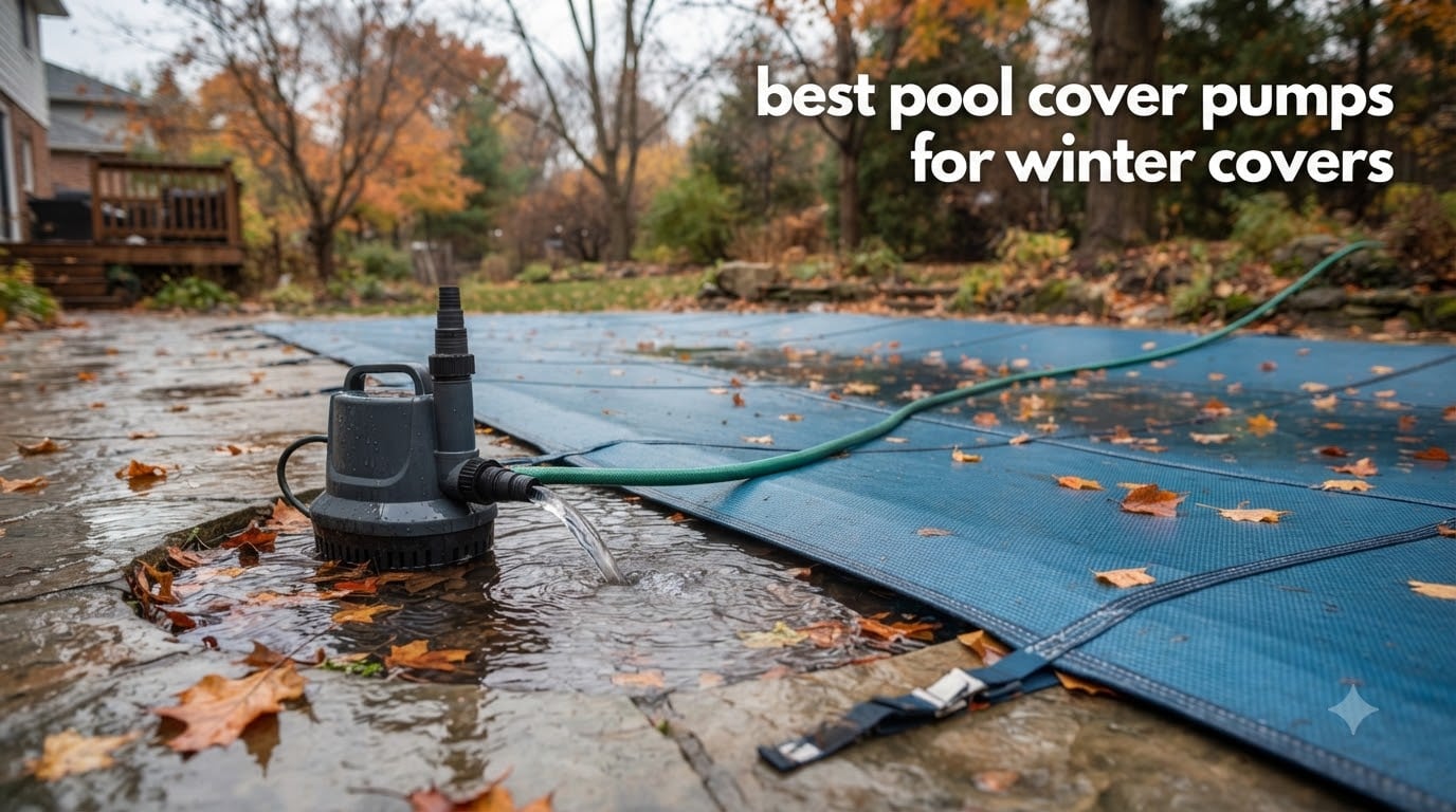 best pool cover pumps for winter covers