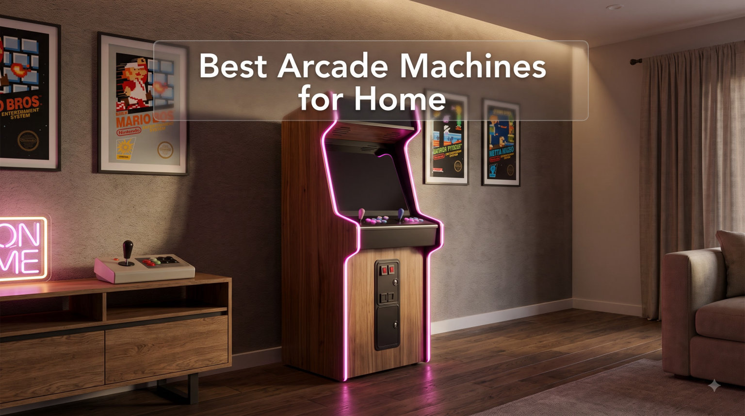 Best Arcade Machines for Home