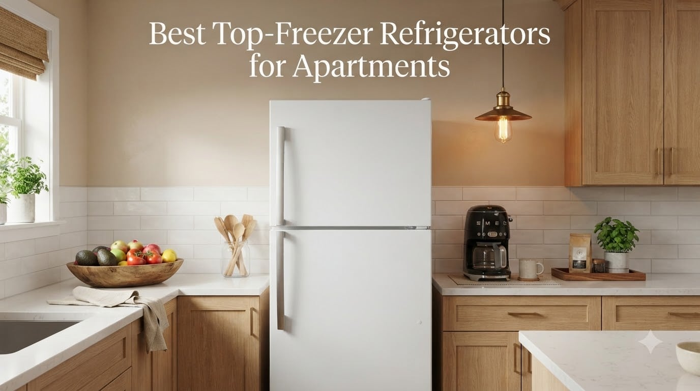 Best Top-Freezer Refrigerators for Apartments