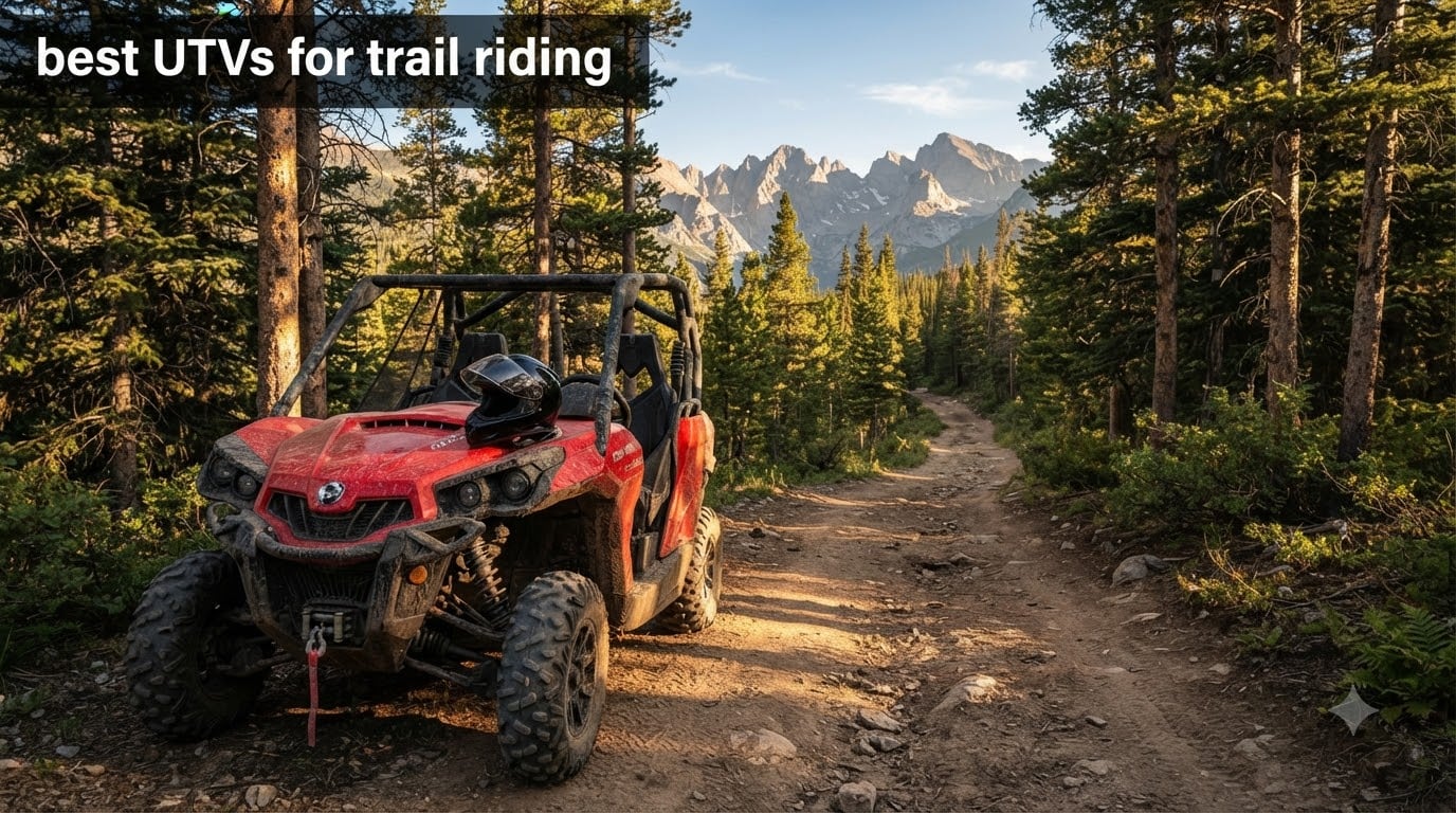 best UTVs for trail riding