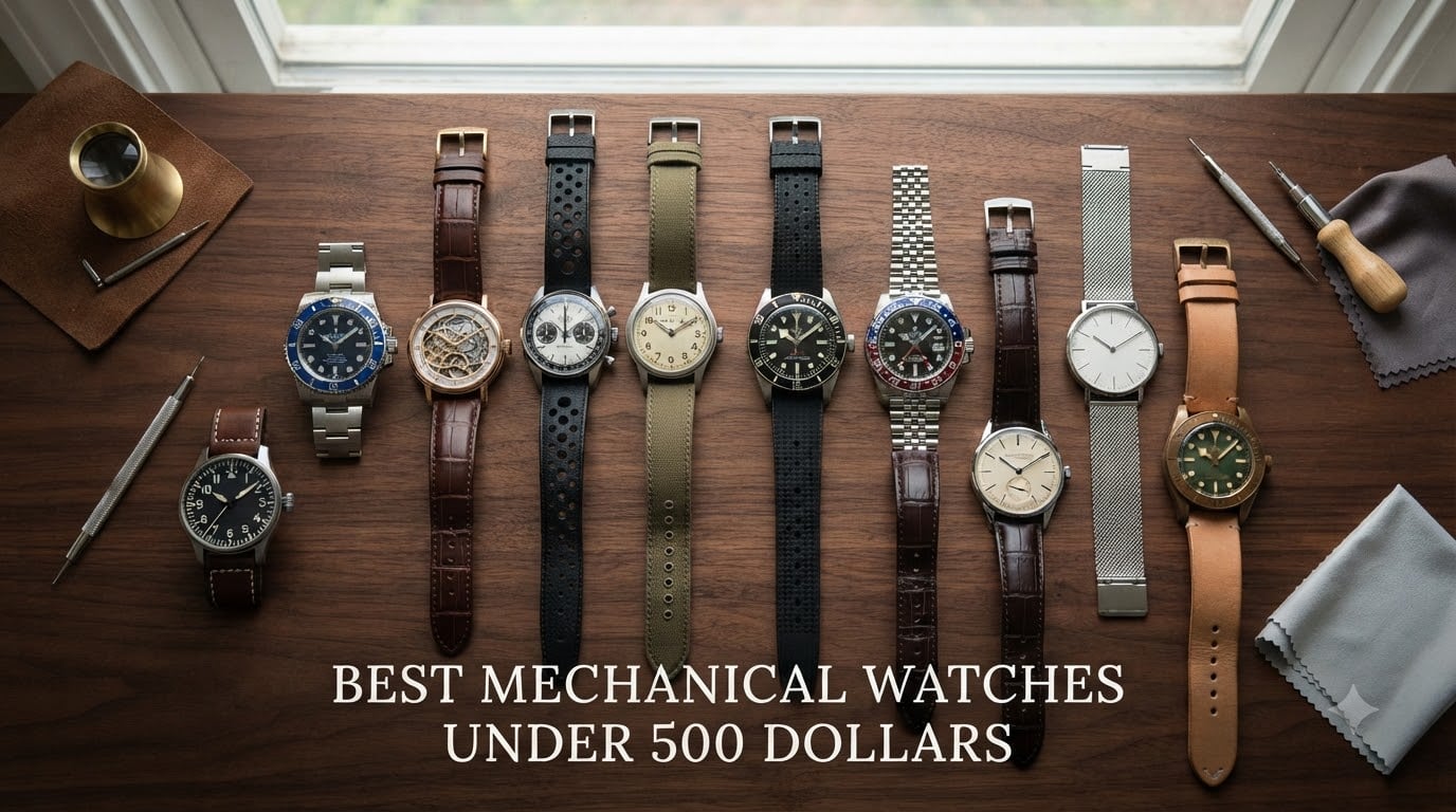 best mechanical watches under 500 dollars