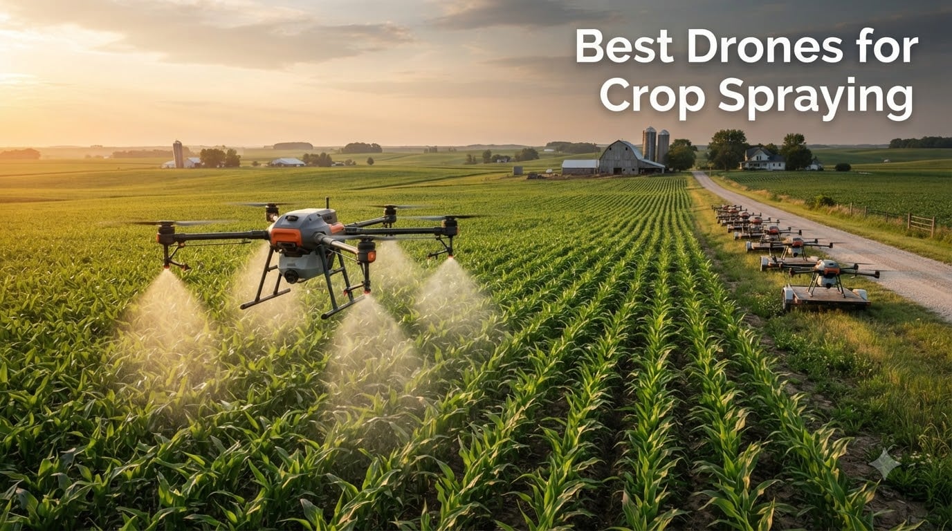 Best Drones for Crop Spraying