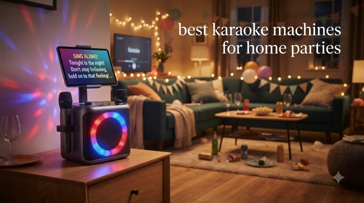 best karaoke machines for home parties