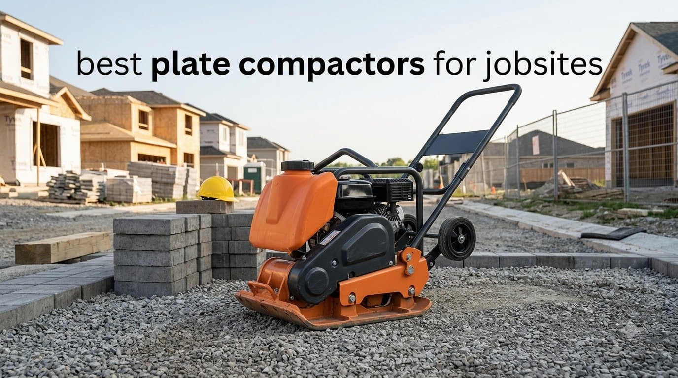 best plate compactors for jobsites