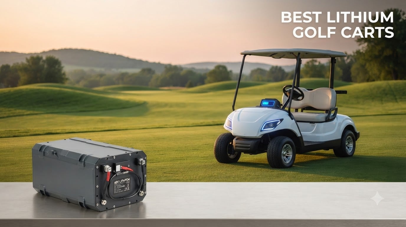 best lithium golf carts