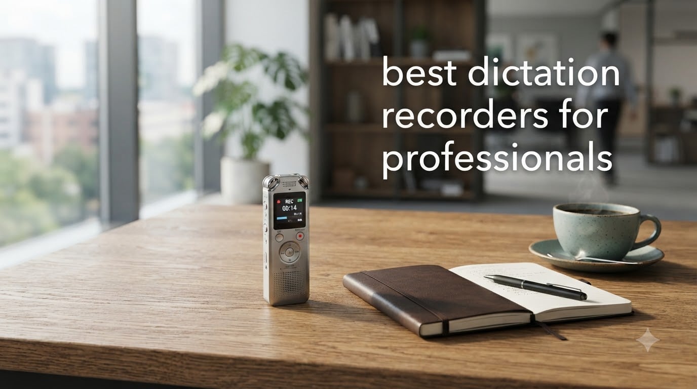 best dictation recorders for professionals