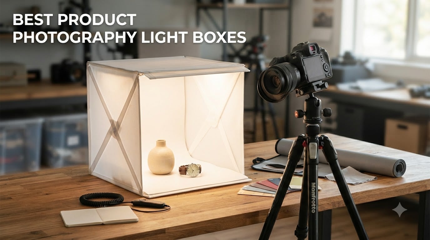 best product photography light boxes
