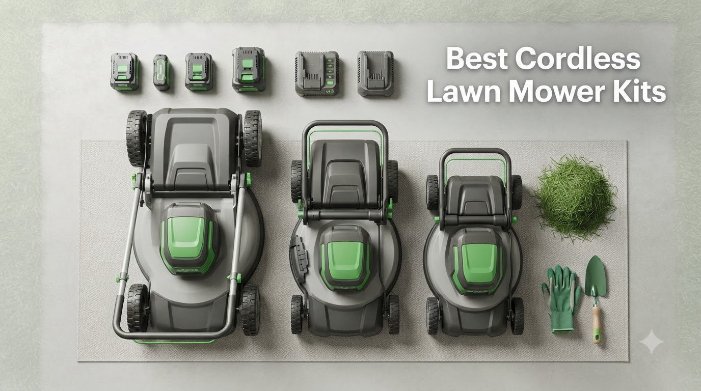 Best Cordless Lawn Mower Kits