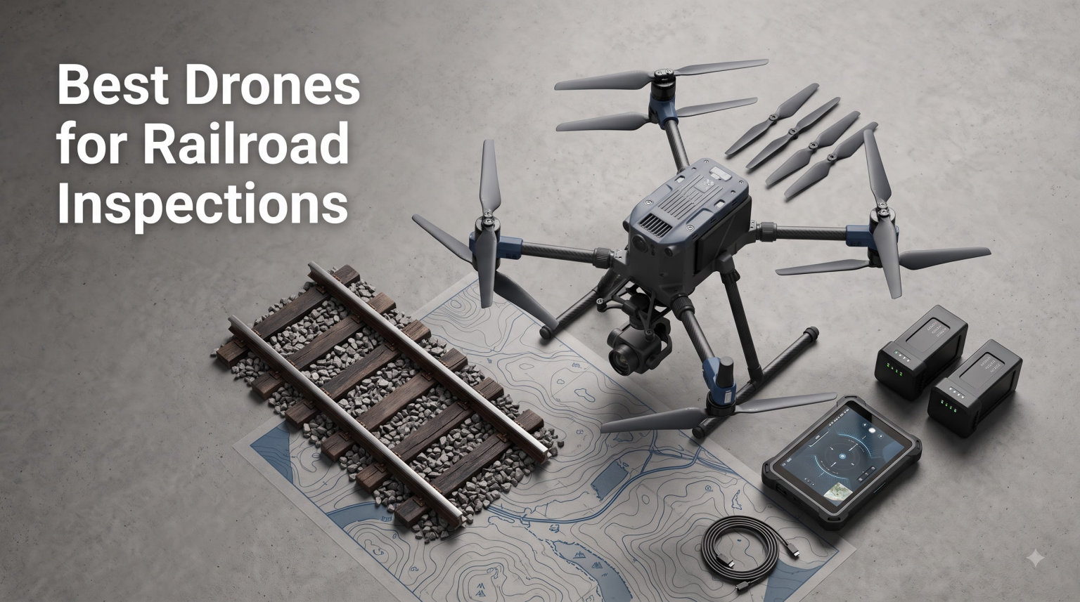 Best Drones for Railroad Inspections
