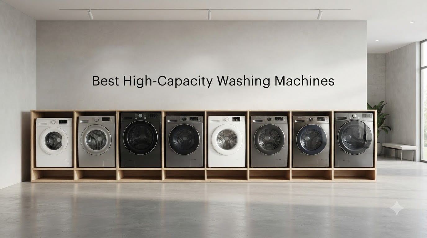 Best High-Capacity Washing Machines