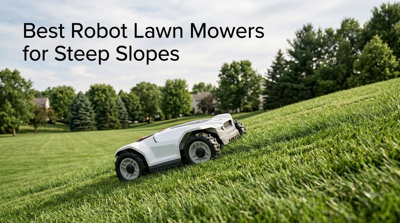 Best Robot Lawn Mowers for Steep Slopes