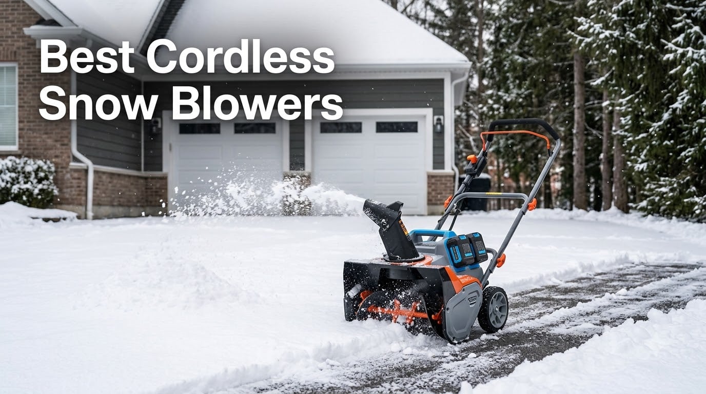 Best Cordless Snow Blowers
