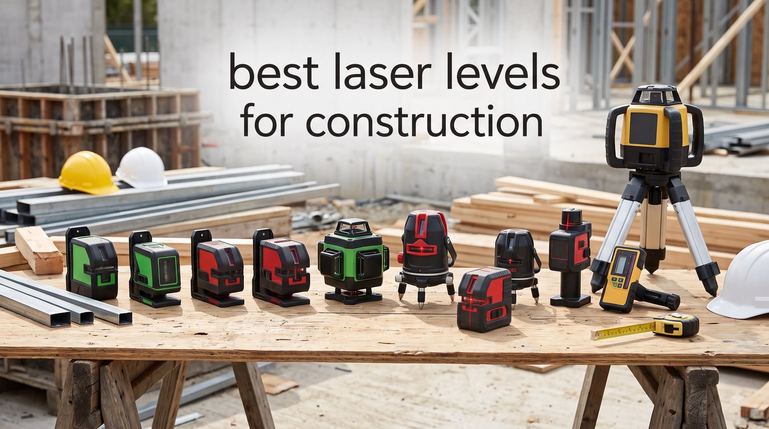 best laser levels for construction