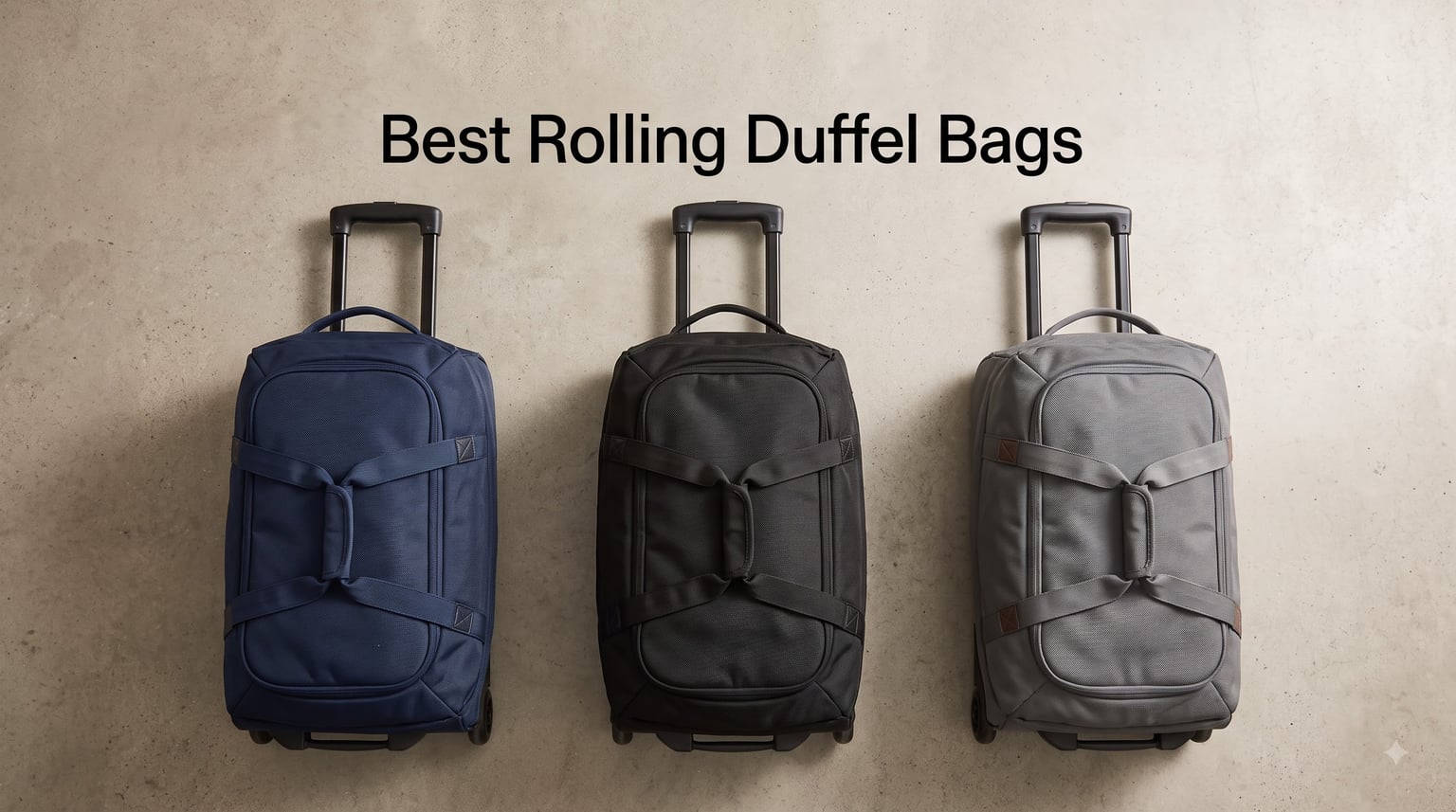 Best Rolling Duffel Bags