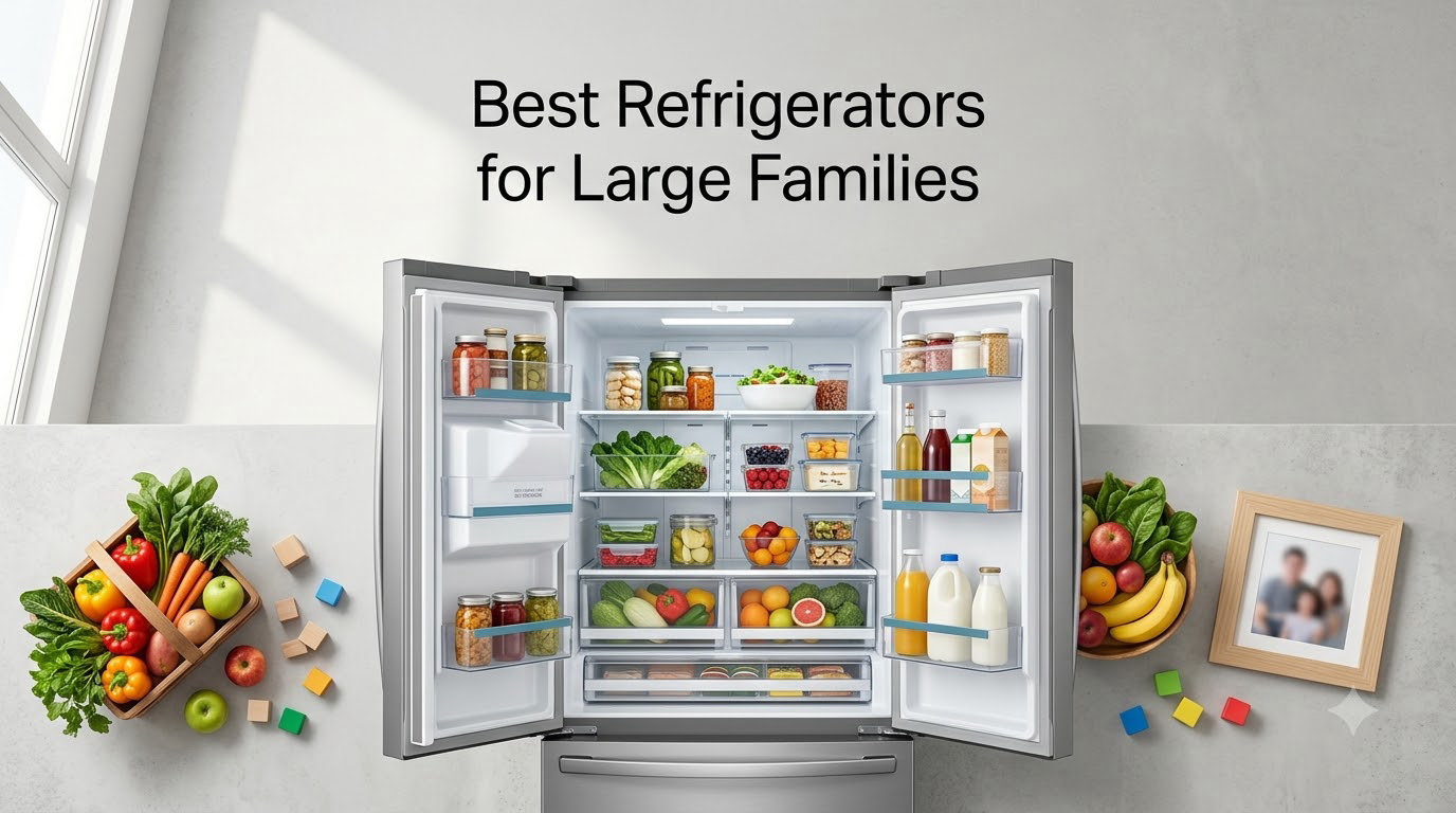 Best Refrigerators for Large Families
