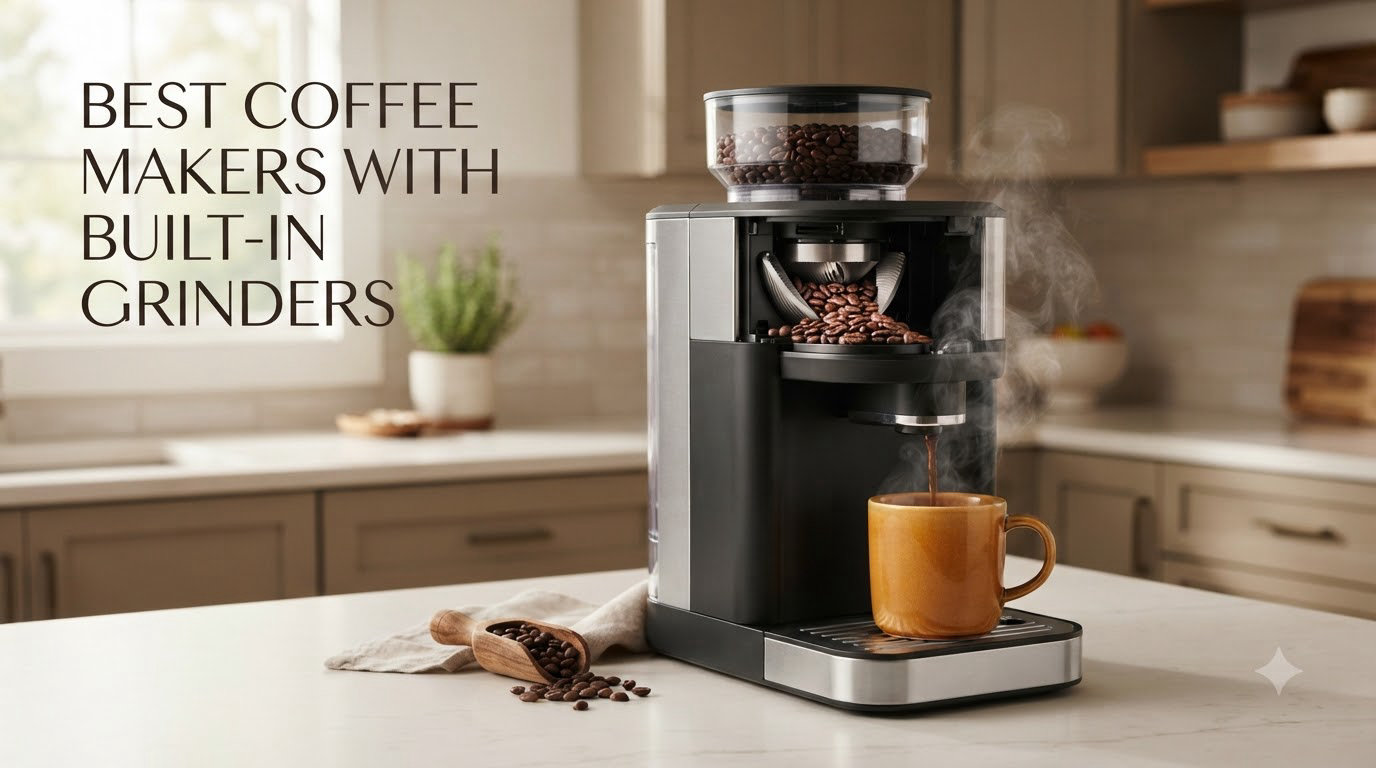 Best Coffee Makers with Built-In Grinders