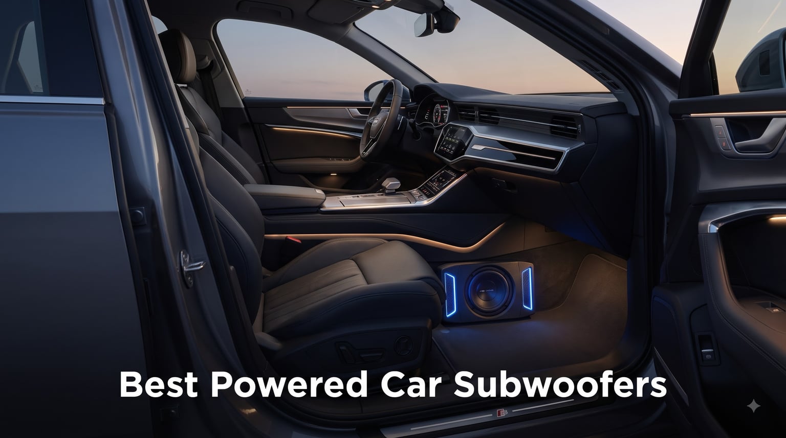 Best Powered Car Subwoofers
