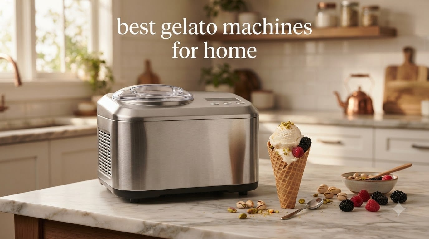 best gelato machines for home