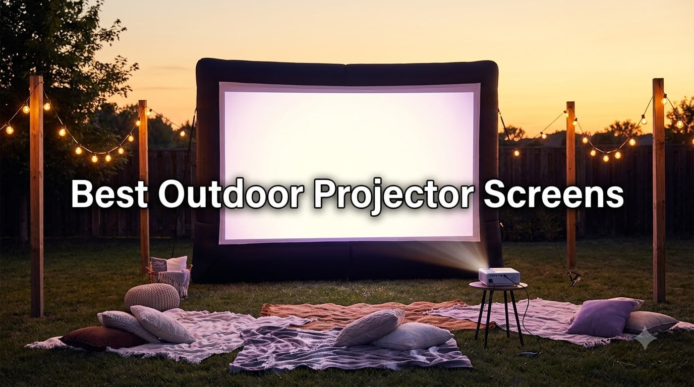 Best Outdoor Projector Screens