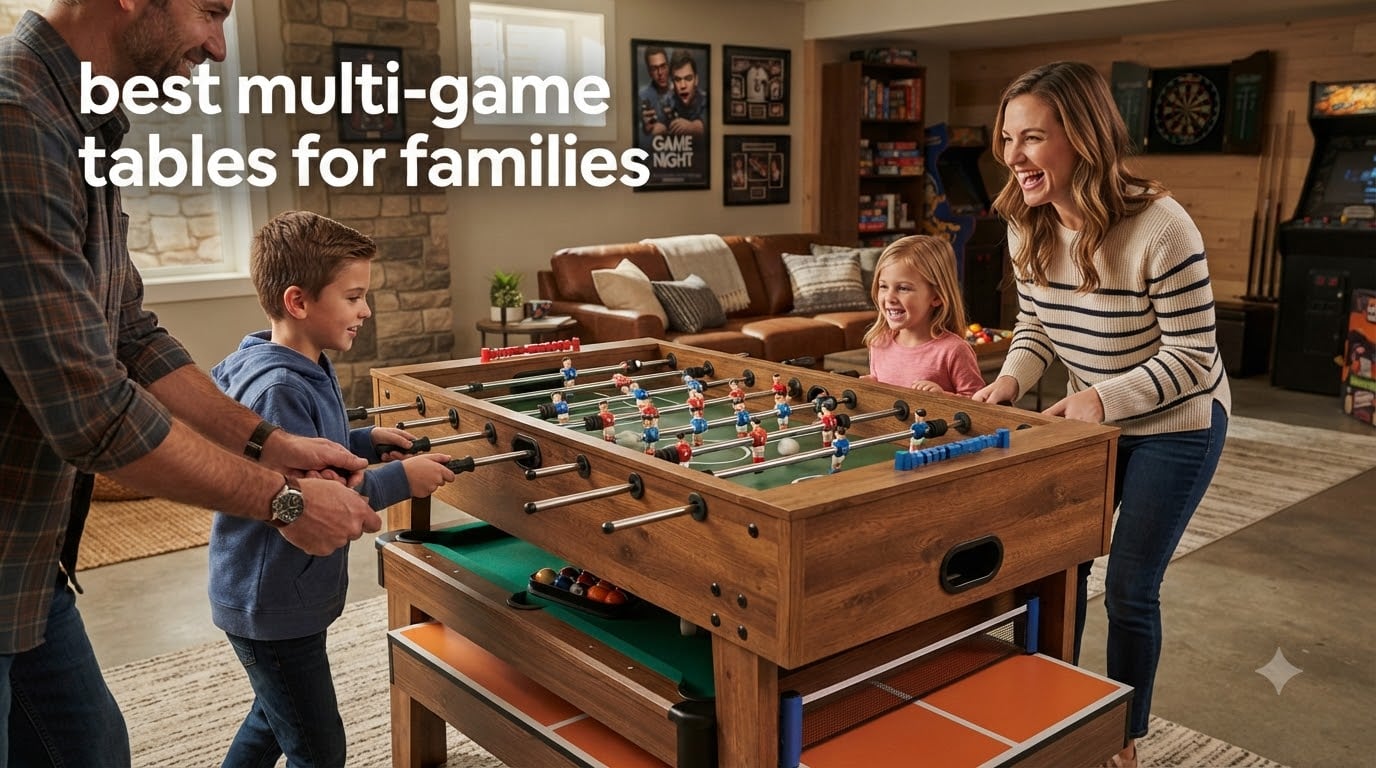 best multi-game tables for families