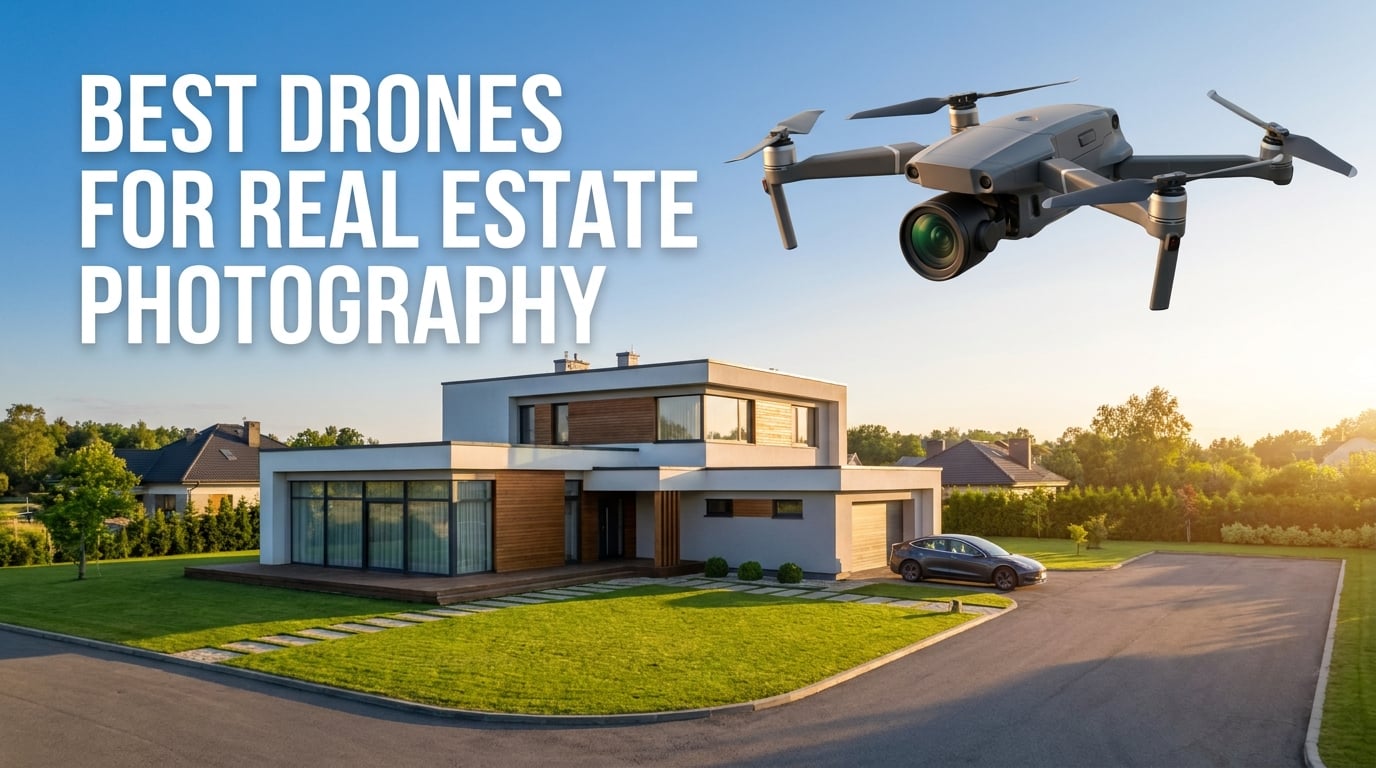 Best Drones for Real Estate Photography