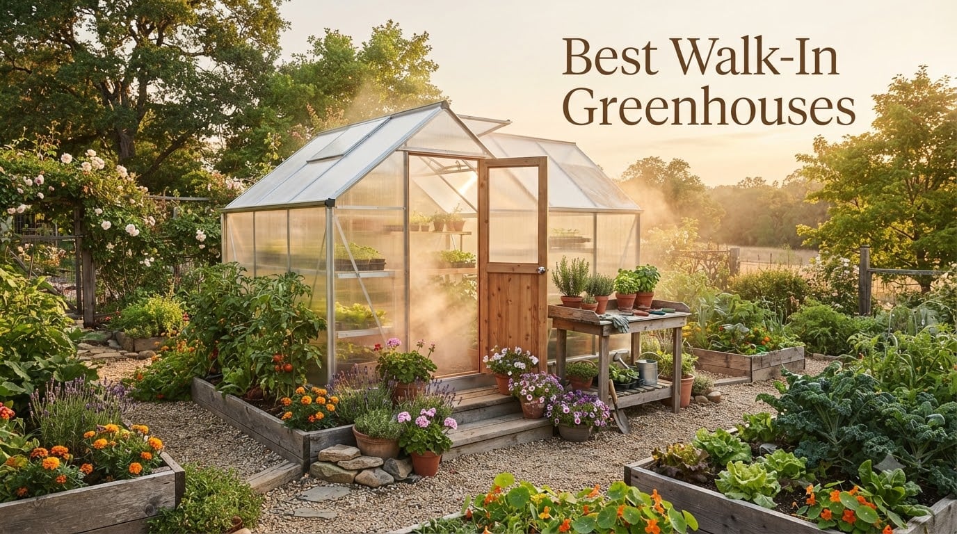 Best Walk-In Greenhouses