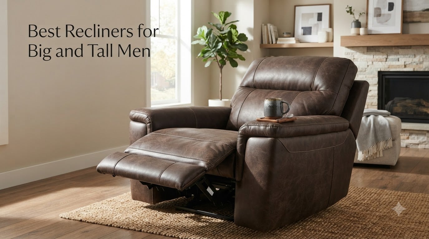 Best Recliners for Big and Tall Men
