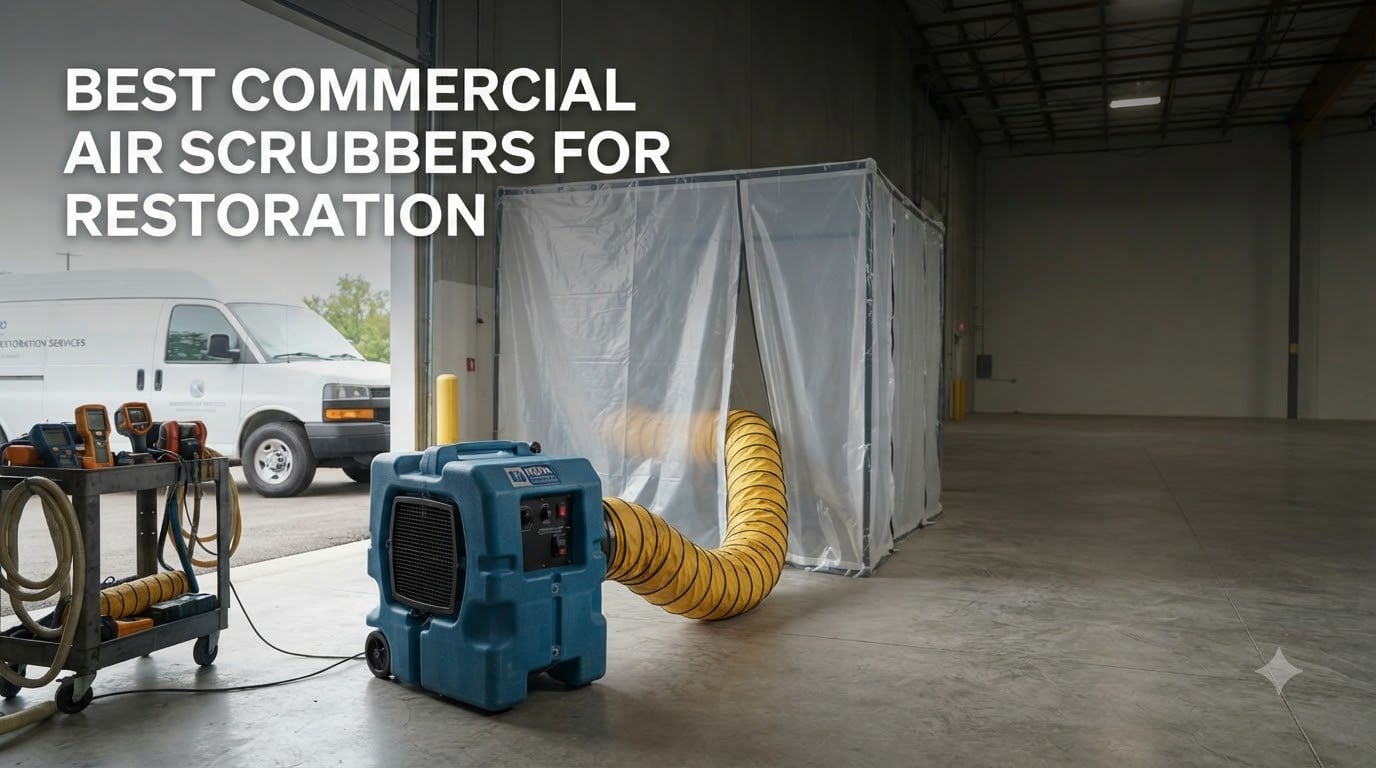 best commercial air scrubbers for restoration