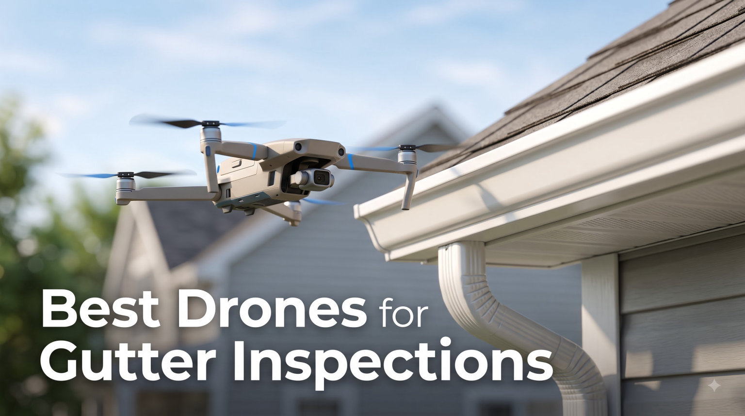 Best Drones for Gutter Inspections