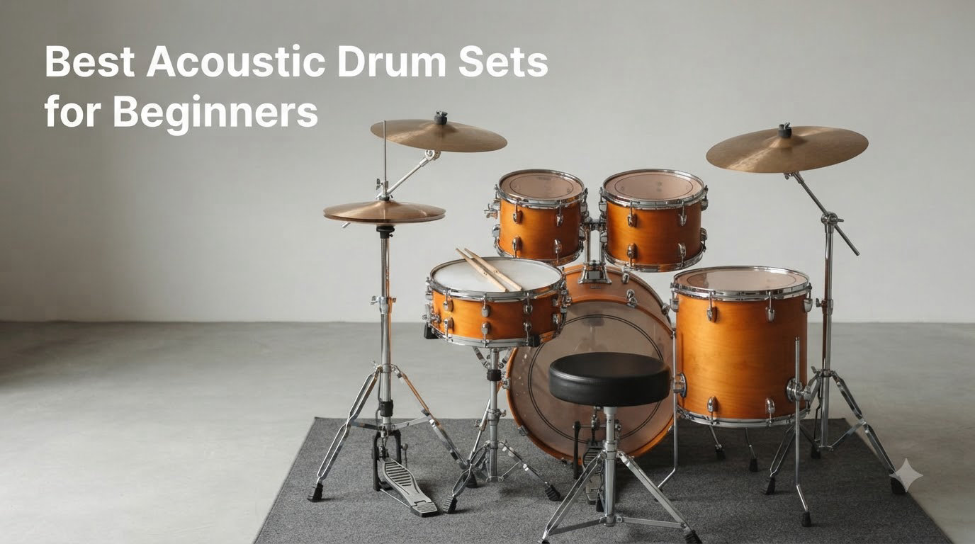 Best Acoustic Drum Sets for Beginners