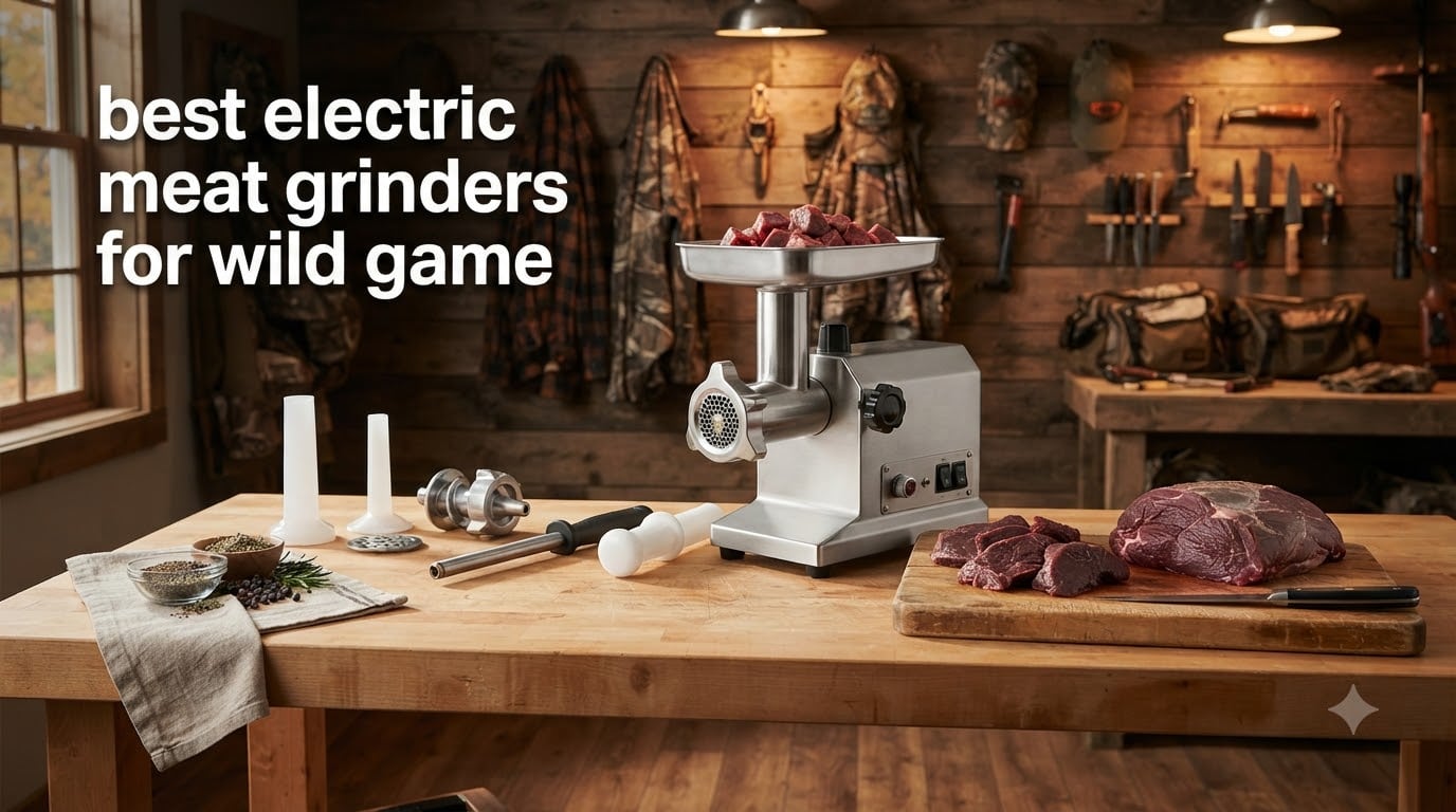 best electric meat grinders for wild game