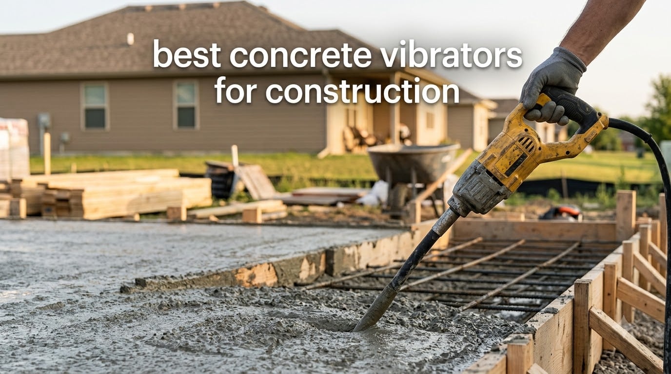 best concrete vibrators for construction