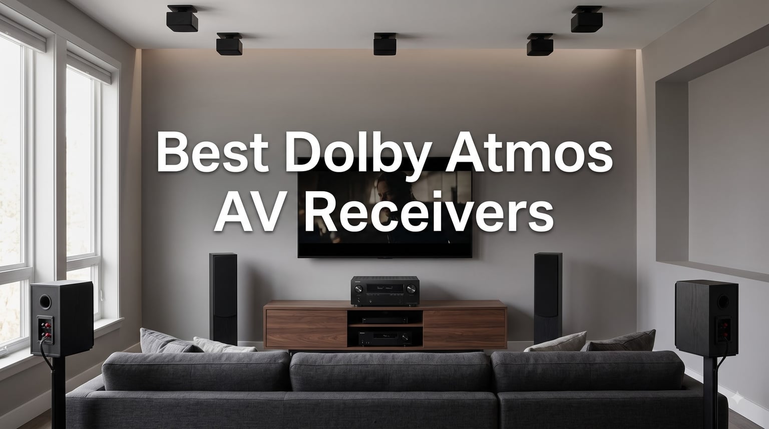 Best Dolby Atmos AV Receivers