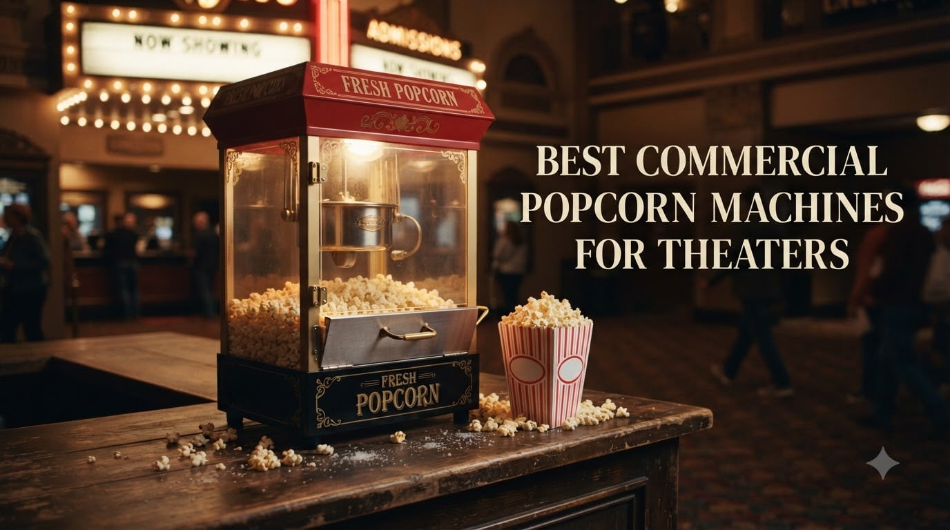 best commercial popcorn machines for theaters