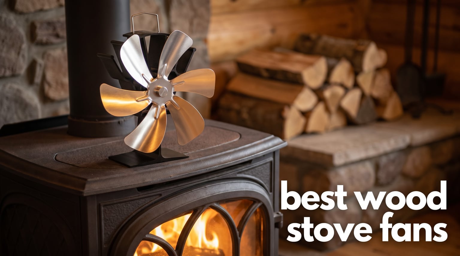best wood stove fans