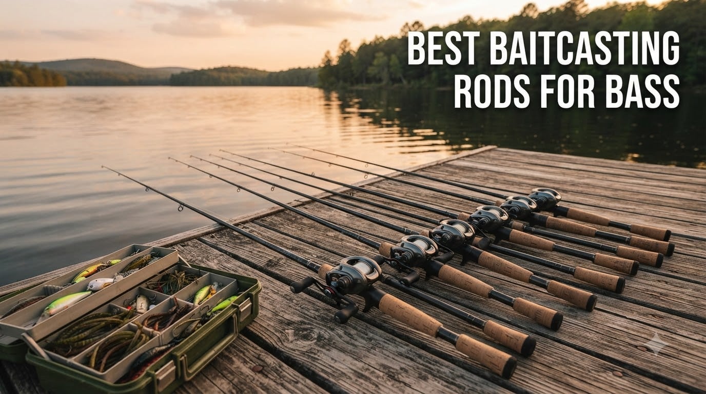 best baitcasting rods for bass